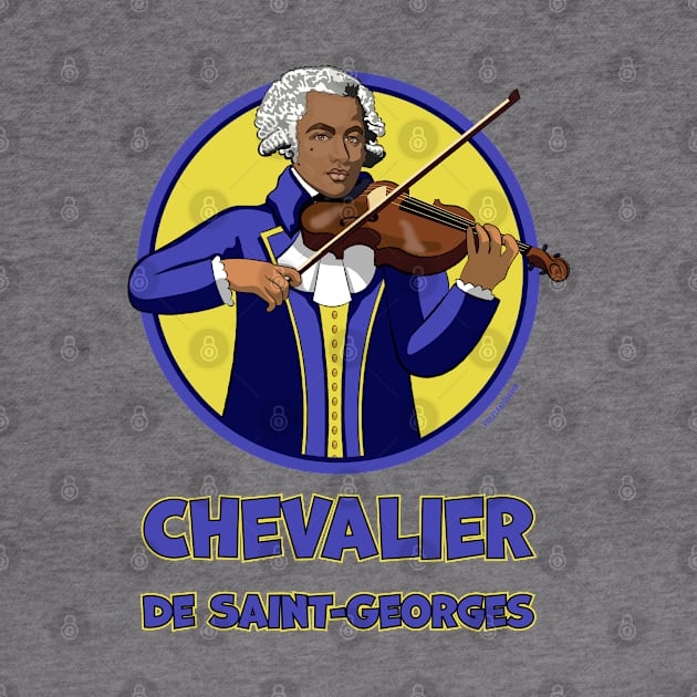 Chevalier de Saint-Georges hero violinist by VioletAndOberon